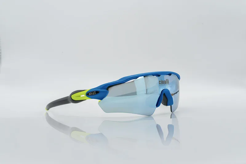 Naga sire CINALLI C-078 Sunglasses Cycling Racing Outdoor Sport Googles Protective TR90 Frame Eyewear w/ Black Polarized Lens