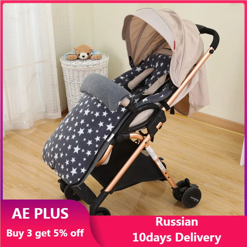 Sacks Stroller-Mat Footmuff Foot-Cover Sleeping-Bags Baby Pram Newborn-Baby Winter Warm