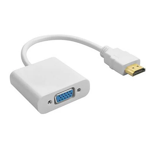 HDMI в VGA адаптер VGA HDMI конвертер 1080P штекер в Famale с силовым аудио кабелем для Xbox PS4 PC HDTV DVD ноутбука планшета - Цвет: Without Audio Power