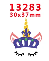 13283 30 шт мультяшный персонаж плоское украшение из смолы PR 13161 - Цвет: 13283