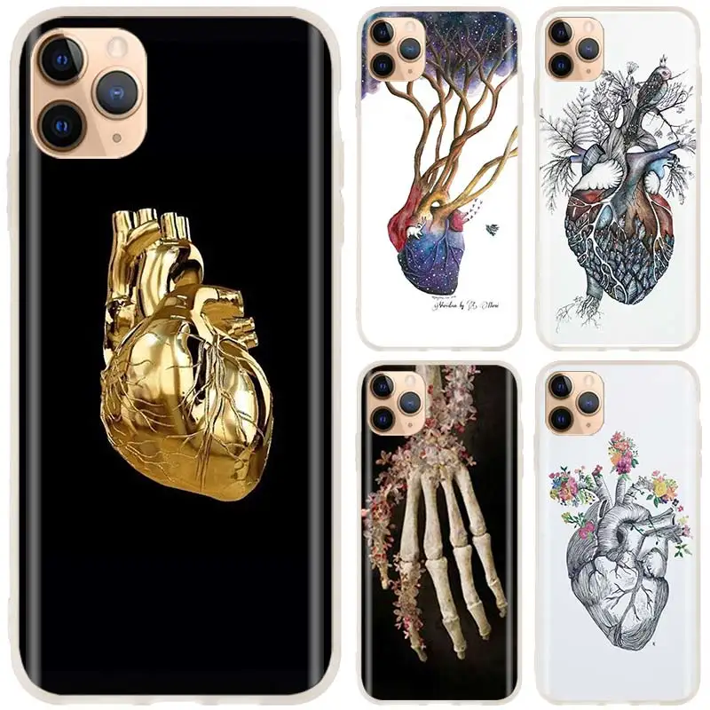 Мягкий силиконовый чехол для iPhone 13 12 11 Pro X XR XS Max Mini 8 7 6s 6 Plus Обложка SE 2020