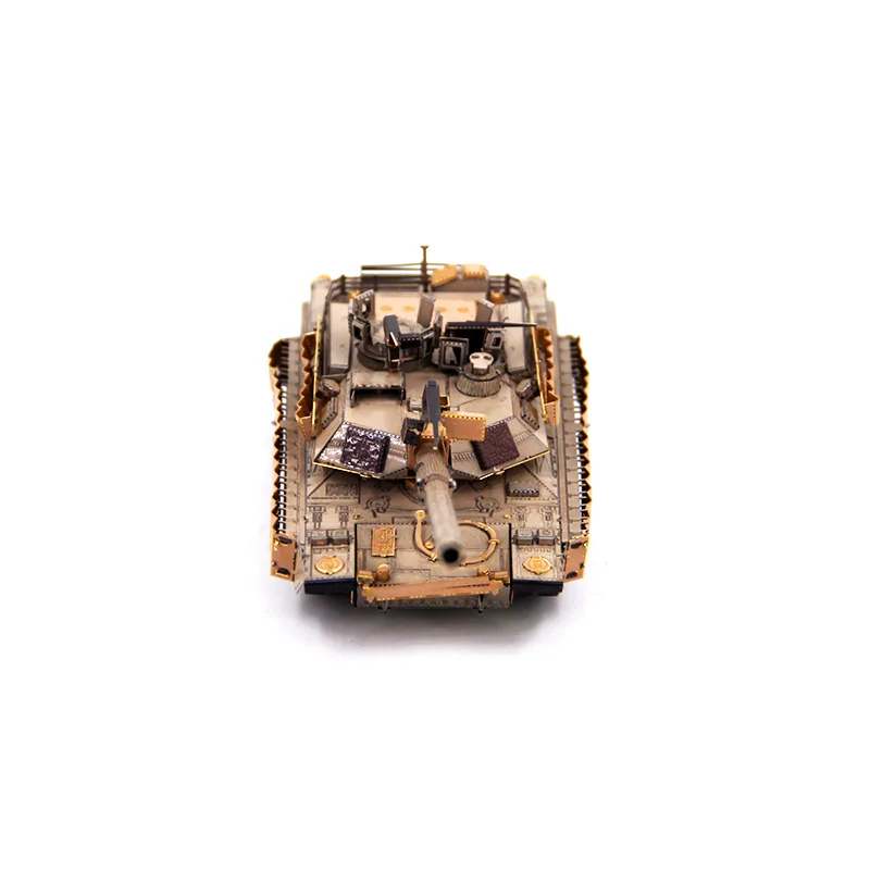 Сдельные 3D металлические головоломки M1A2 Abrams Танк модель игрушки DIY военная модель