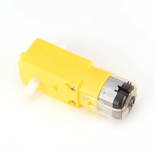 Rueda de Motor TT 130 para coche, Robot inteligente, Motor de engranaje para Arduino DC3V-6V, DC, 1 Uds.