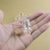 100pcs/Lot 5ml 22*30mm Storage Glass Bottles With Cork Stopper Crafts Jars Mini Transparent Empty Glass Bottles Gift 4