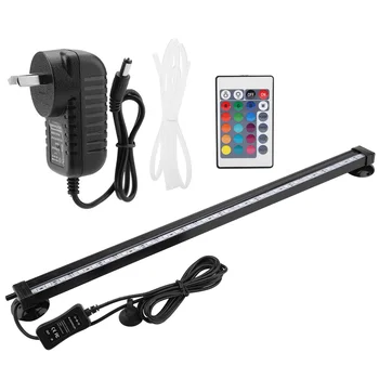 

Fish Tank Bubble Light Underwater Led Light with Remote Control Aquarium Light Kit 46cm AU Plug