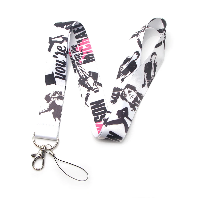 PC186 брелок Lanyards держатель удостоверения личности ID карты пройти тренажерный зал мобильный телефон USB бейдж держатель ключевой ремень