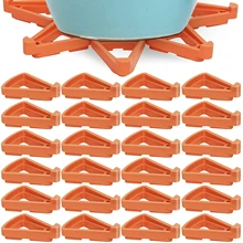 

12/24 Pcs Plant Pot Feet Invisible Flower Pot Risers Potted Triangle Toes Potted Plant Stand for Indoor and Outdoor Pot Lifters