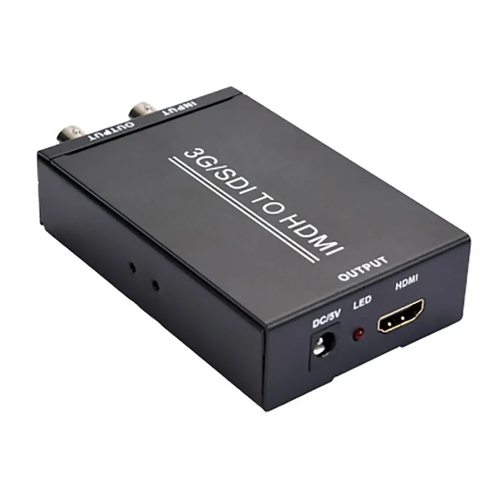 SDI к HDMI/HDMI с питанием Mini 3G HD SD видео микро Конвертер адаптер аудио Авто форматом