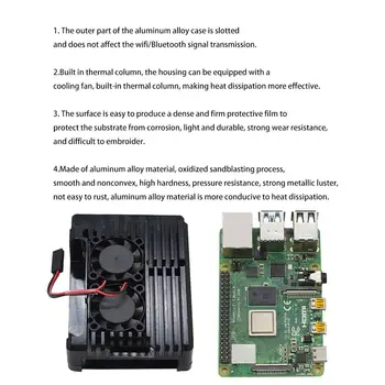 

2G RAM For Raspberry Pi 4 Generation Model B Type Computer Development Board Dual Screen 4K Output Dual Frequency WiFi Bluetooth