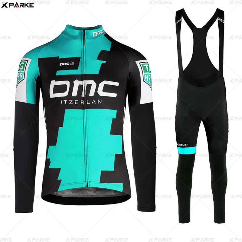 Весна Pro Team bmcing Велоспорт Джерси осень Mtb Одежда для велоспорта Лето длинный рукав Триатлон горный велосипед нагрудник брюки набор