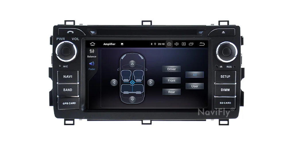NaviFiy 2 DIN Android 9,0 Восьмиядерный 4G+ 64G Автомобильный dvd-плеер для Toyota Auris 2013- Радио Видео Мультимедиа navegacion gps