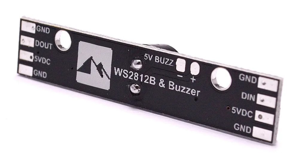 WS2812B светодиодный и 5 в зуммер 6 RGB чипов индикатор для NAZE32 Skyline32|buzzer naze32|matek ledbuzzer led |