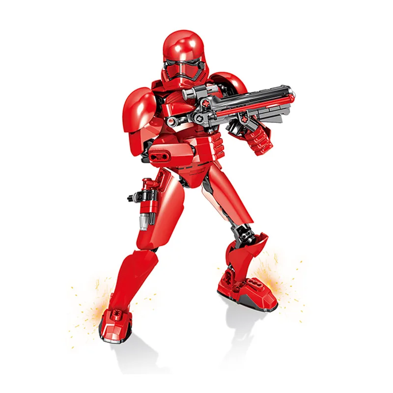 Новые Звездные войны Bionicle Hero завод Звездный Воин сборные фигуры солдат строительные блоки кирпичи наборы детские игрушки