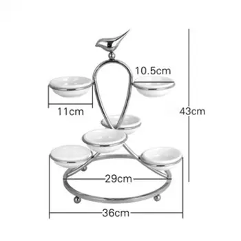 

Stainless steel ceramic bowl snack bar ktv fruit dish buffet hot pot shop sauce dish sauce bowl