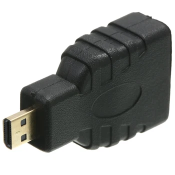 

Universal Micro HDMI to HDMI Cable Converter Adapter Micro Type D Male to Type A Female Connector For TV LCD HDTV