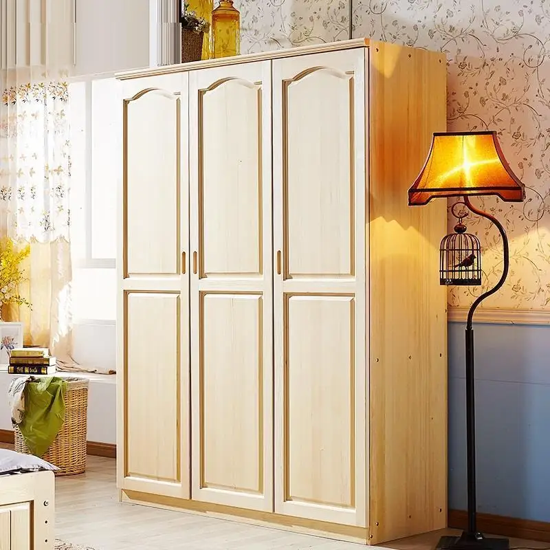Roupa Dormitorio Kast Meuble Rangement Armario Clothing Pakaian Lemari Giyim Wooden Closet Cabinet Bedroom Furniture Wardrobe
