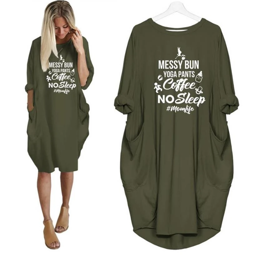 

2019 New Fashion Coffee Letters Print T-Shirt For Women Pocket T-Shirt Female Women Streetwear Plus Size Punk Cotton Camiseta