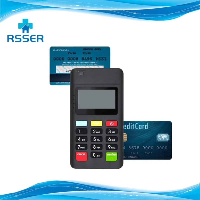 

smart payment terminal POS machine wireless handheld mpos terminal with Magnetic card/IC card/nfc reader for android and ios