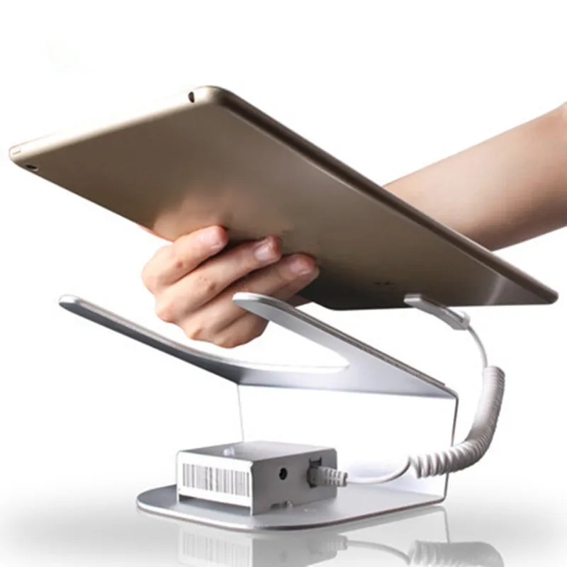 

Universal Brand Aluminum Structure Security Tablet Display Stand Anti-theft Display Stand with Charge