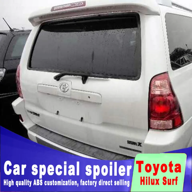 Для toyota Hilux Surf от 1998 до 2012 пробивной монтажный задний спойлер из АБС пластика