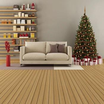 

Vinyl Backdrops Photography Living Room Sofa Bookshelf Wood Floor Merry Christmas Baby Interior Photo Background Photo Studio