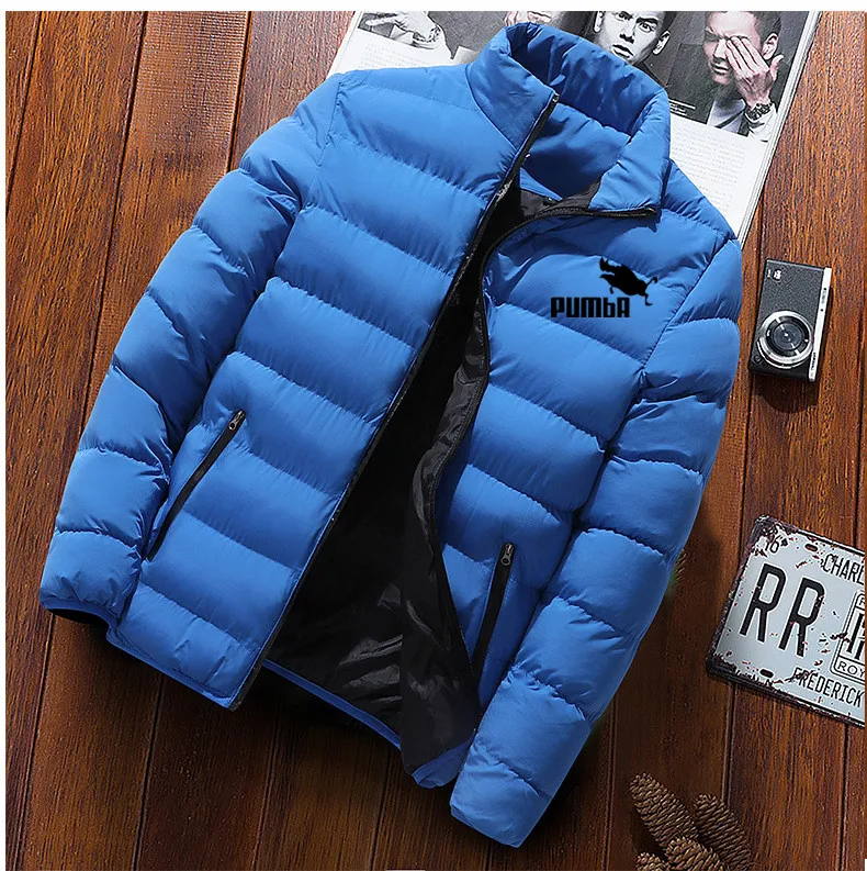 Модная мужская зимняя куртка 4XL 5XL повседневные мужские куртки и пальто Верхняя одежда с хлопковой подкладкой Мужская ветровка мужская одежда
