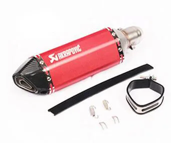 51 мм Akrapovic moto rcycle выхлопная труба мото скутер Модифицированная нержавеющая сталь Z800 Z750 NINJA глушитель выхлопной трубы