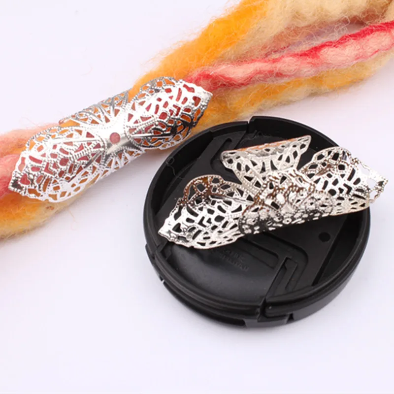 Cut Price Jewelry Beads-Rings Hair-Accessories Dreadlocks-Cuff Clip-Hair Cuffs Hair-Tube Flower-Pattern 0BJ18lQQW