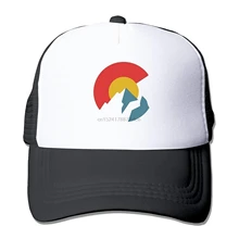 Waldeal флаг Колорадо сетчатая Кепка унисекс для взрослых-один размер Snapback Кепка водителя грузовика