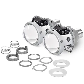 

3.0 inch Full Metal H4 HID Bi Xenon Projector lens For Hella 5 D2S D2R D2H D4S Xenon Bulb Kit Car Retrofit Headlights Styling