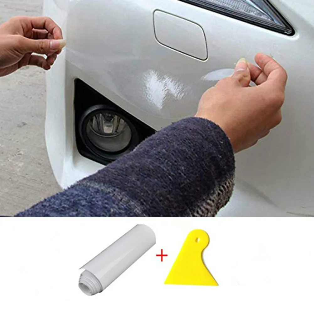 Bumper Paint Protection Film For Peugeot 4007 carbonfolie 