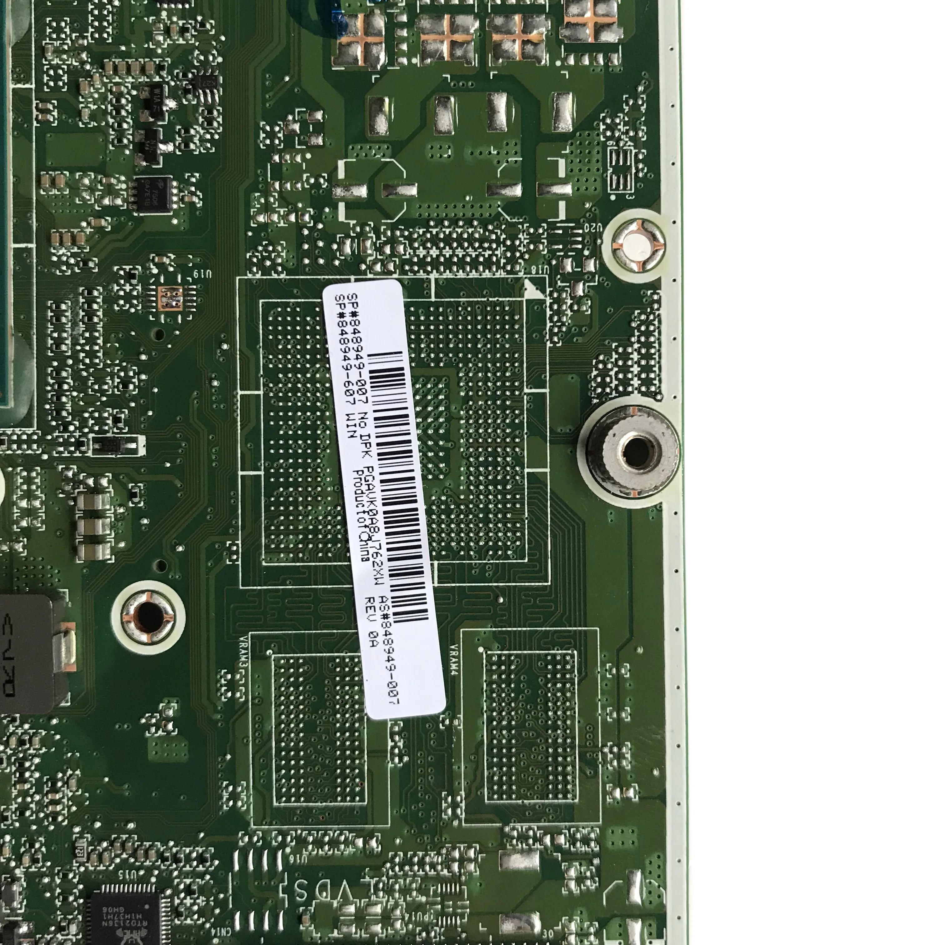 848949-007 для hp 22 24-G материнская плата AIO DA0N91MB6D0 материнская плата тестирование