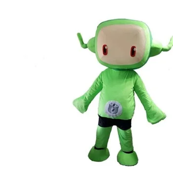 

Robot Mascot Costume Cosplay Party Dress Outfit Advertising Halloween Adult #B Event Apparel Cartoon Character Birthday Clothes