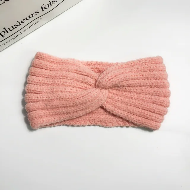 Winter Warm Headband for Women Woolen Knitting Headbands Wool Knitted Elastic Headband Headwear Girls Hair Band Hair Accessories AY09