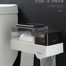 Гигиеническая картонная туалетная бумага полотенца стойка для туалетной бумаги Туалет Бытовая пробивая креативная водонепроницаемая бумага в рулонах трубка