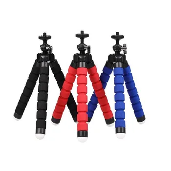 

Mini Sponge Tripod Flexible Octopus Tripod For iPhone Samsung Xiaomi Huawei Mobile Phone Smartphone Mini Portable Tripod Holder