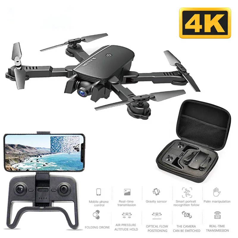 R8 1808 Wifi FPV RC Дрон с 1080P 4K HD камерой Квадрокоптер оптическое позиционирование потока фото Дрон Vs sg106 Visuo xs816