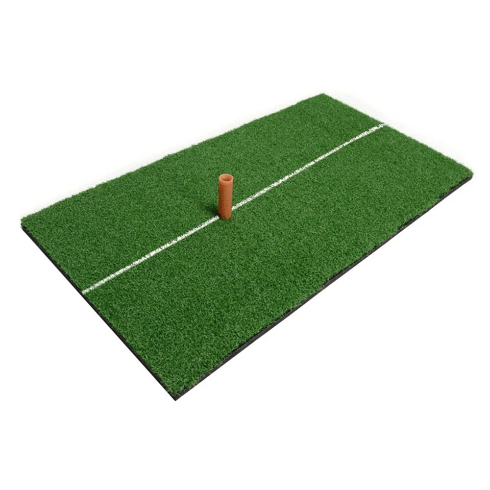 

Indoor Golf Mat Training Hitting Pad Practice Rubber Grass Mat Grassroots Green Golf Training Tools Backyard 30 x 60cm