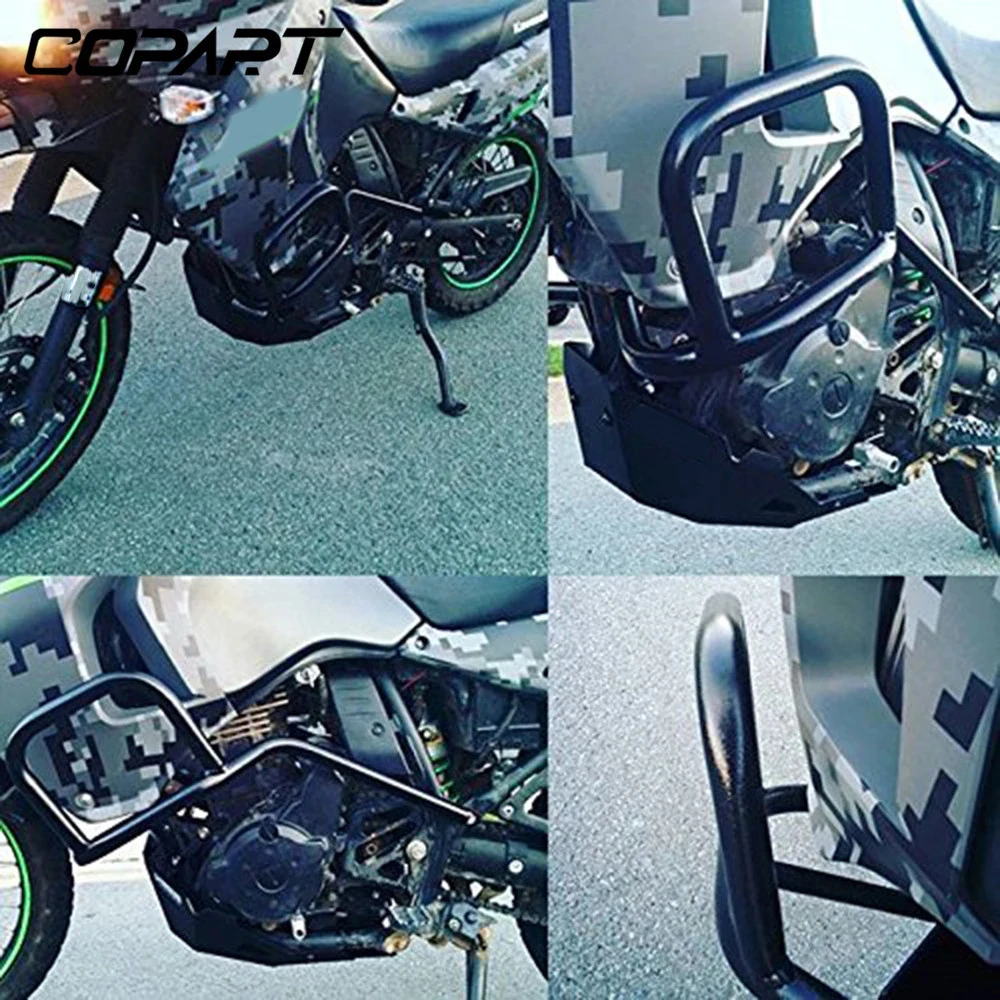 Бампер для Kawasaki KLR650 KLR 650 2008 2018 бампер защиты двигателя мотоцикла|Бамперы и шасси| |