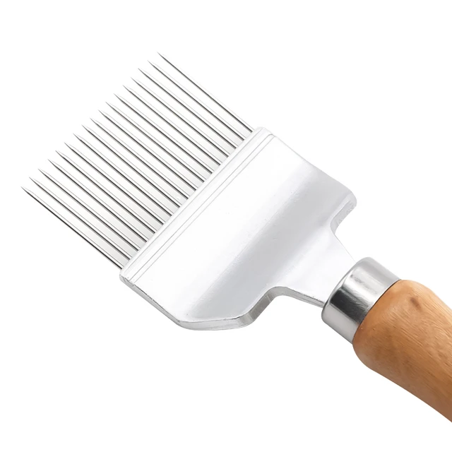 Mézvágó Kaparó Mézes Kivágó Villa Fa Fogantyú Méhészeti Szerszám - Image 3