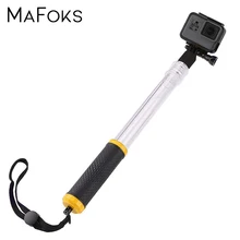 24 дюймов прозрачный водонепроницаемый селфи палка с Wi-Fi дистанционное управление клип монопод для спортивной камеры для Gopro Hero 7 6 5 4 SJCAM SJ4000