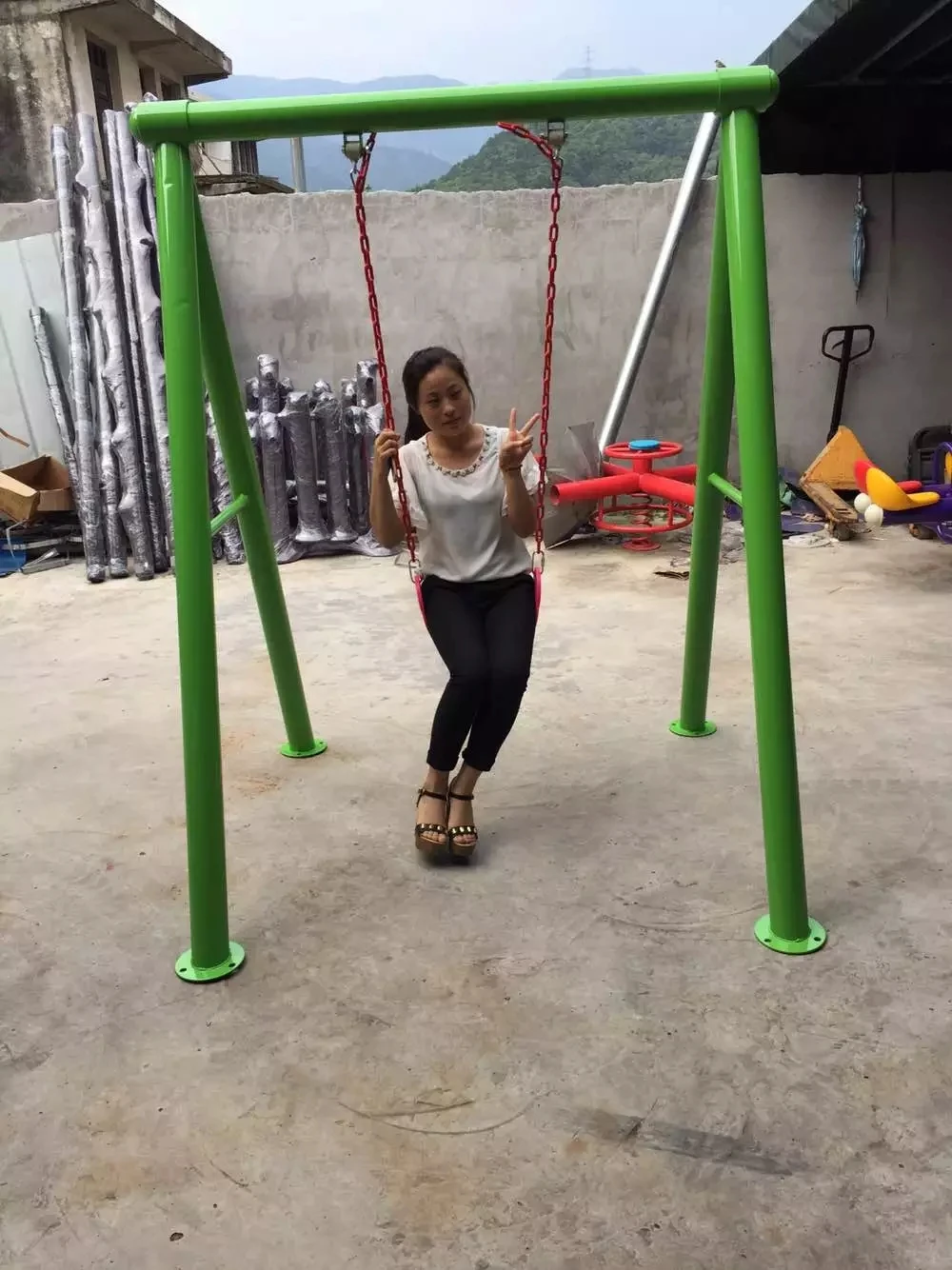 columpio jardin parque infantil columpio bebe columpios columpios