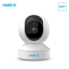 Reolink PTZ 5MP casa IP wifi della macchina fotografica 2.4G/5G 3x Zoom Ottico Pan/Tilt SD card slot 2-way audio interna di accesso remoto E1 Zoom