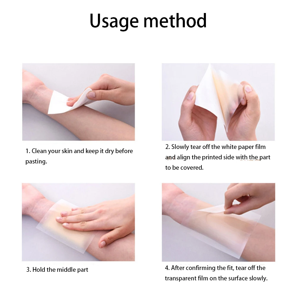 

Flexible Concealing Tape Any Skin Type Scars Sticker Tattoo Flaw Disposable Hide Patch Birthmark Waterproof Cover Defect Acne