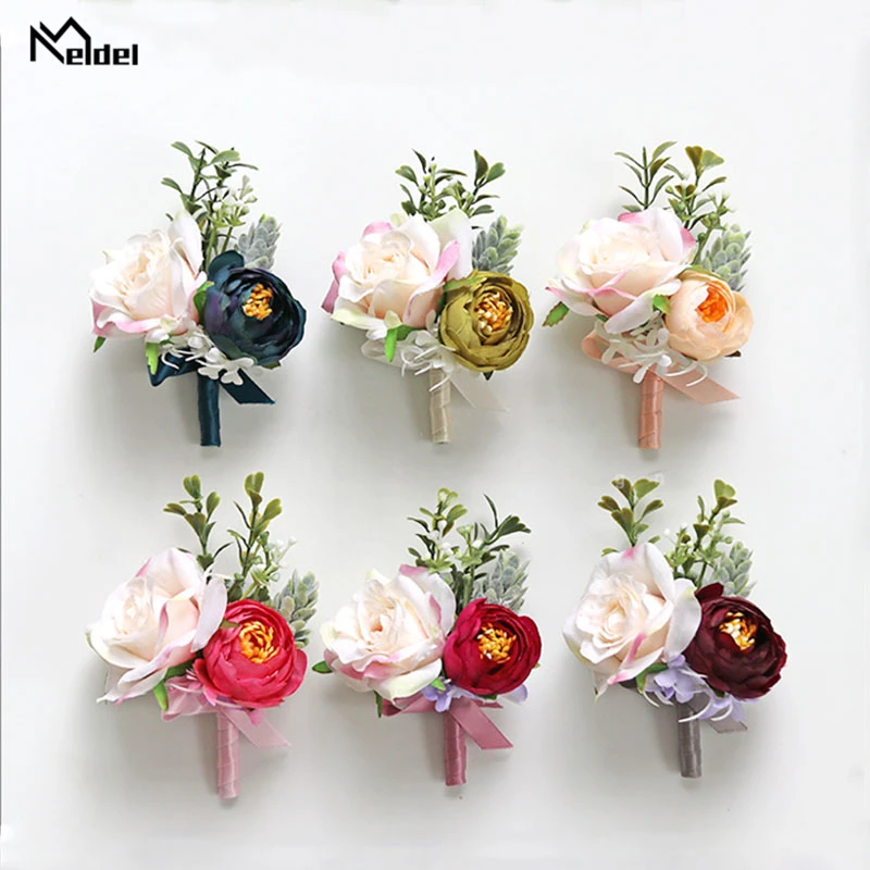 wedding boutonniere wrist corsage marriage