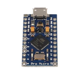 Micro Pro 5V 16MHz, remplacement ATmega328 pour Arduino Pro Mini avec 2 rangées de broches pour Interface Mini Usb Leonardo 