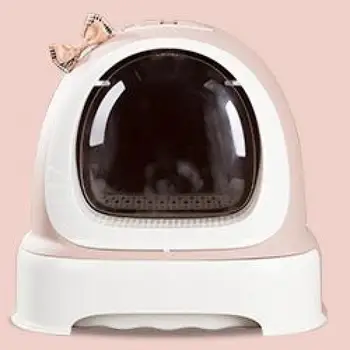 

Full-enclosed Super-large Cat Sand Basin Double-deck Toilet, Anti-splash Deodorization, Large Cat Salad, Feces, Cats And Kittens