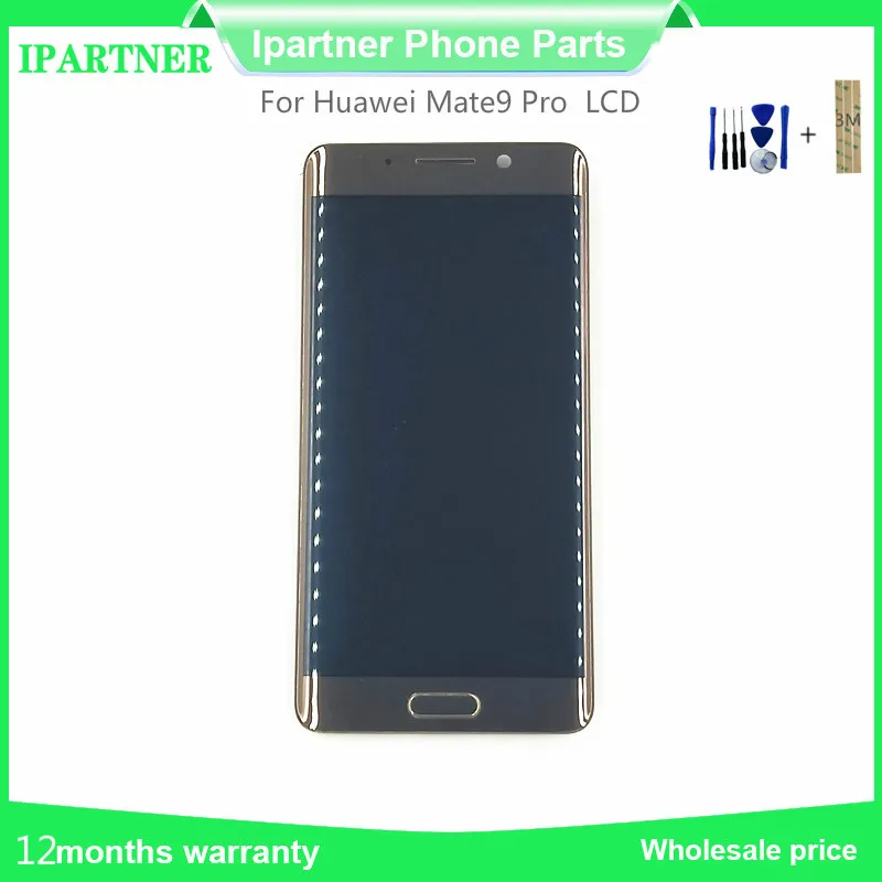 Super Amoled For Huawei Mate9 Pro LCD Display Touch Screen Digitizer With Frame Replacement Tested Work 5.5 Inch With Tools