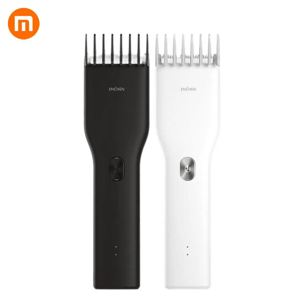 Xiaomi Mi Enchen Boost USB электрическая машинка для стрижки волос с двумя скоростями Керамический Резак Быстрая зарядка триммер для волос детская машинка для стрижки волос