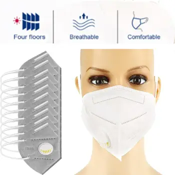 

Breathable And Safety Mouth Mask Disposable Non-woven Face Cover Mask Anti-dust Masks Filters Mascarillas Masque Maska Ochronna